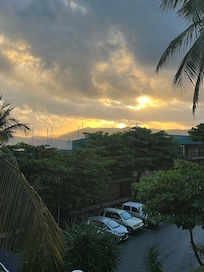 Beautiful overcast sunrise on Easter Sunday.