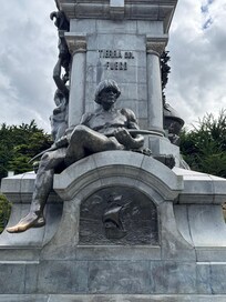 Nice statue in the park