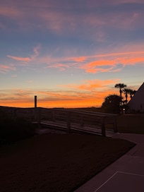 View from the back of the condo