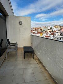Huge Balcony overlooking Lisbon