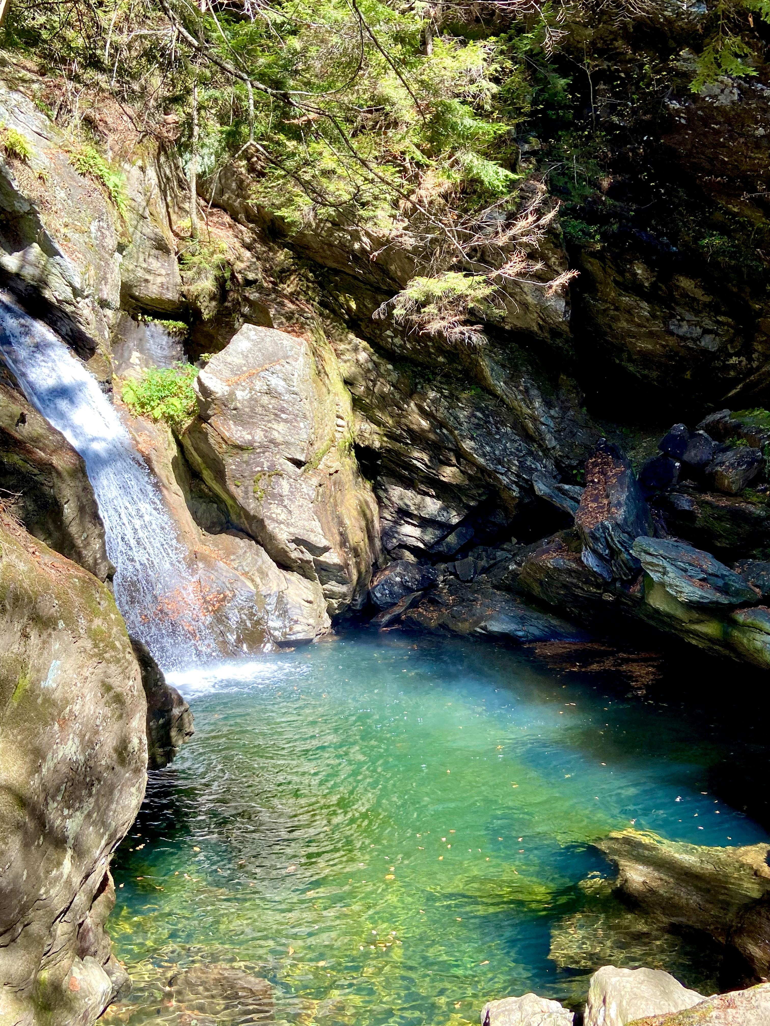 Bingham Falls near Stowe