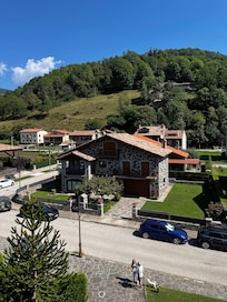 Vistas desde la habitación doble con balcón
