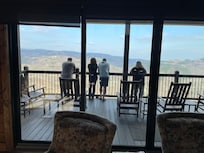 Morning bear spotting from the porch