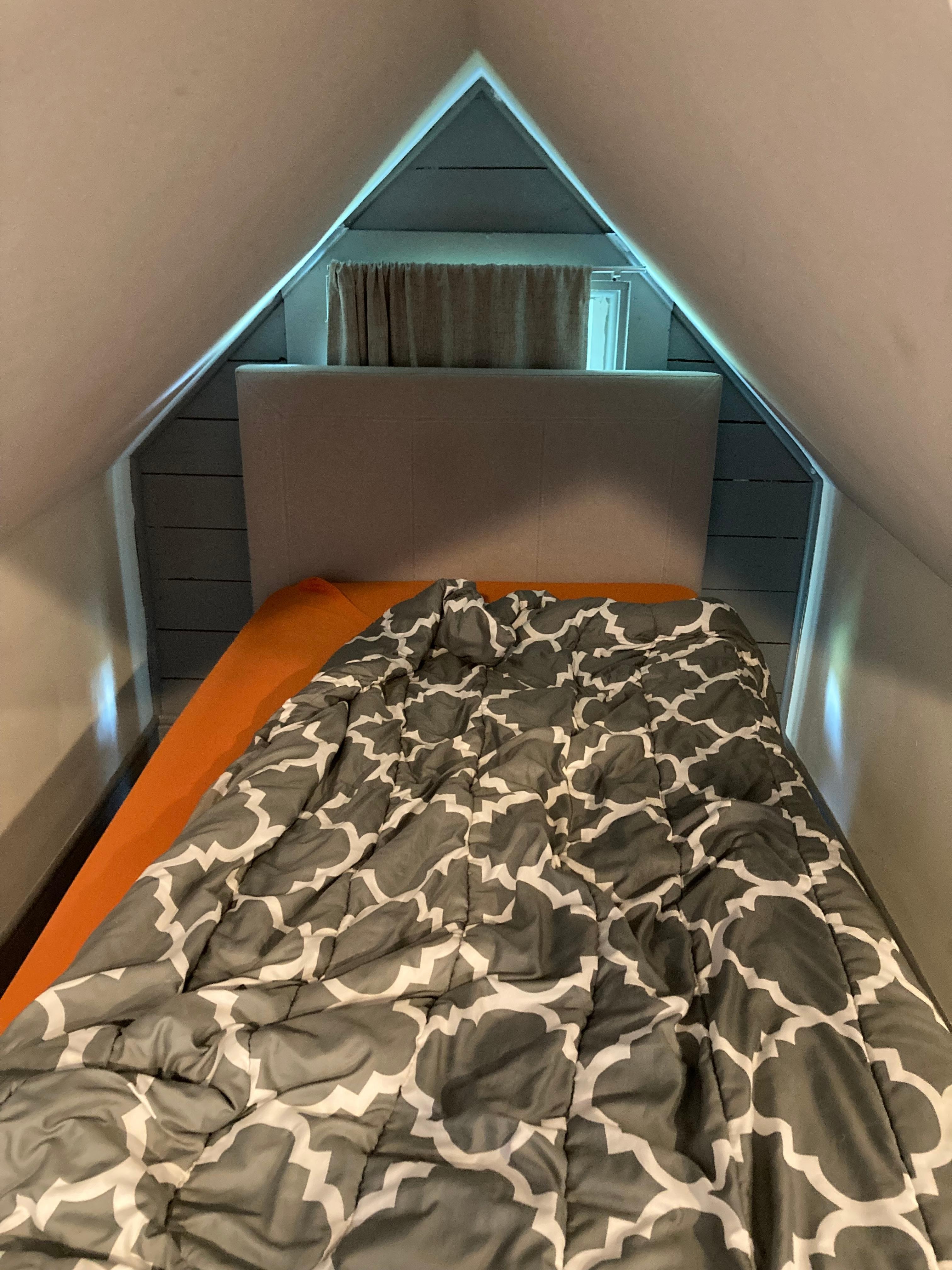 Window with no screen on third floor that needed blocked