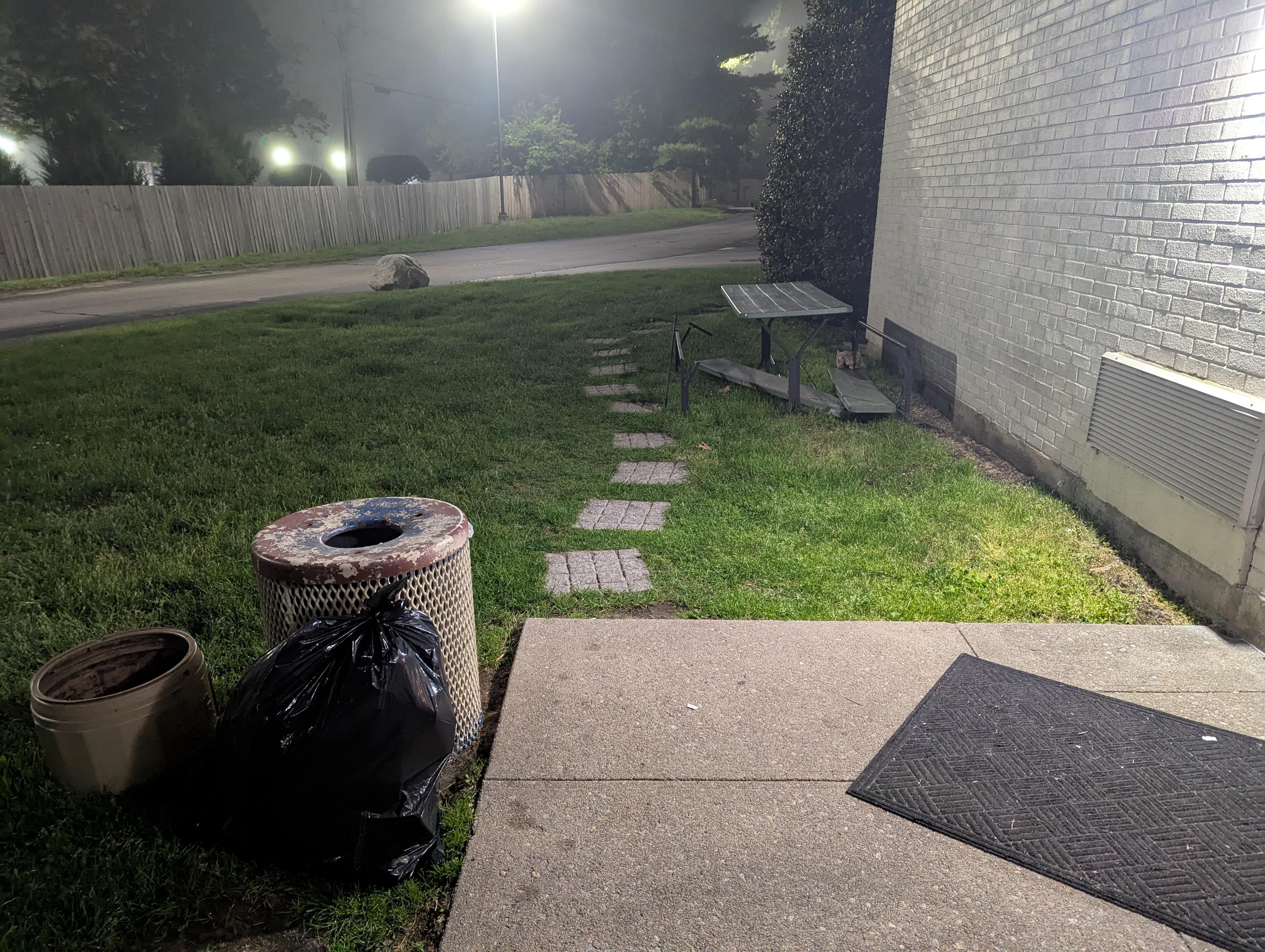 Trash day? Again?