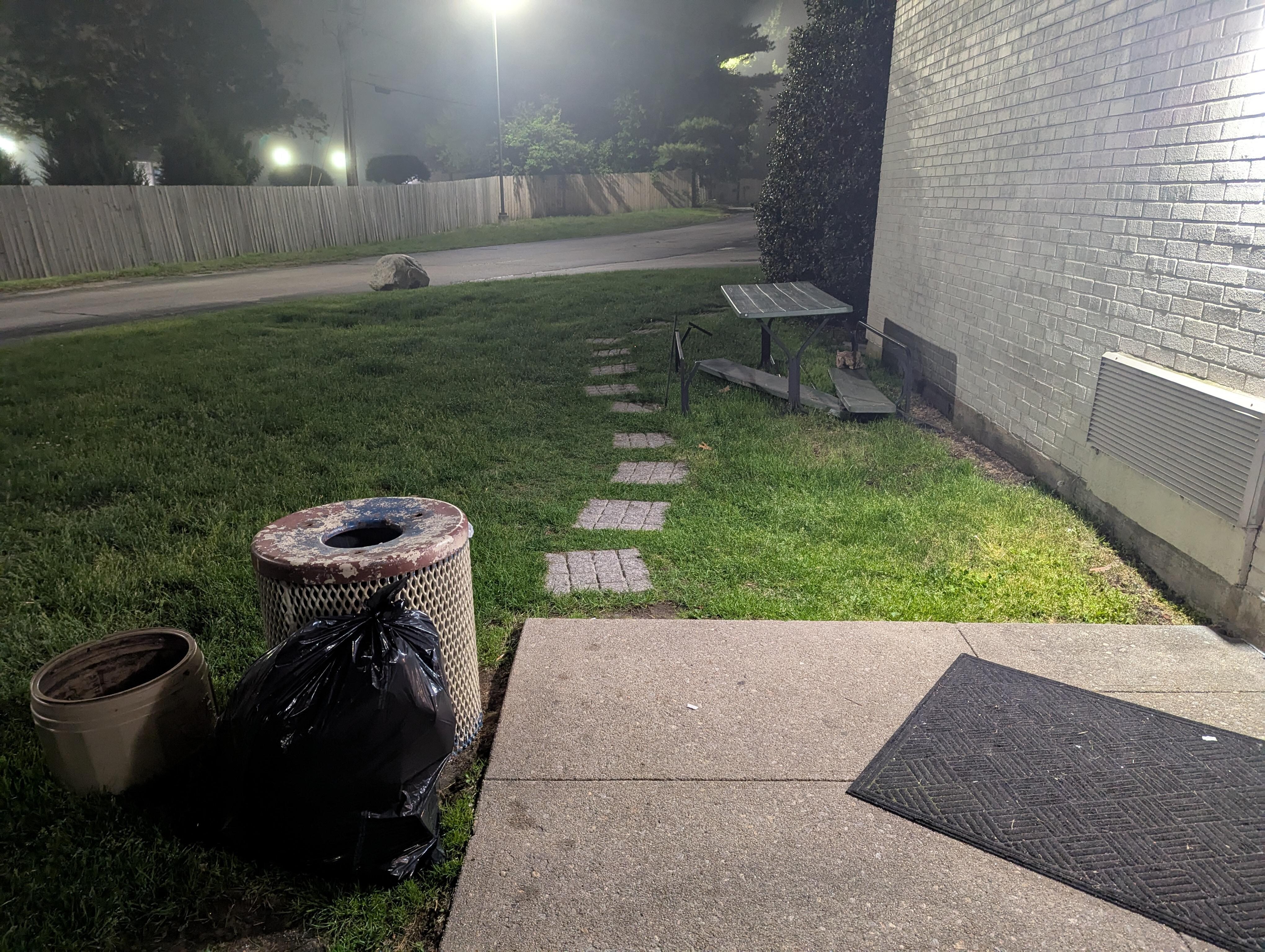 Trash day? Again?