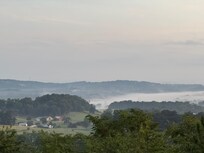 Other side of house early morning