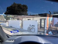 Entrance to room and attached coffee and wine bar