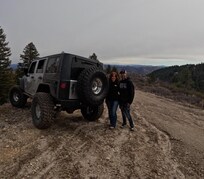 Just a couple miles up the road, has some great views and trails to go exploring!