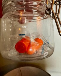 Complimentary earplugs for the noisy stay.