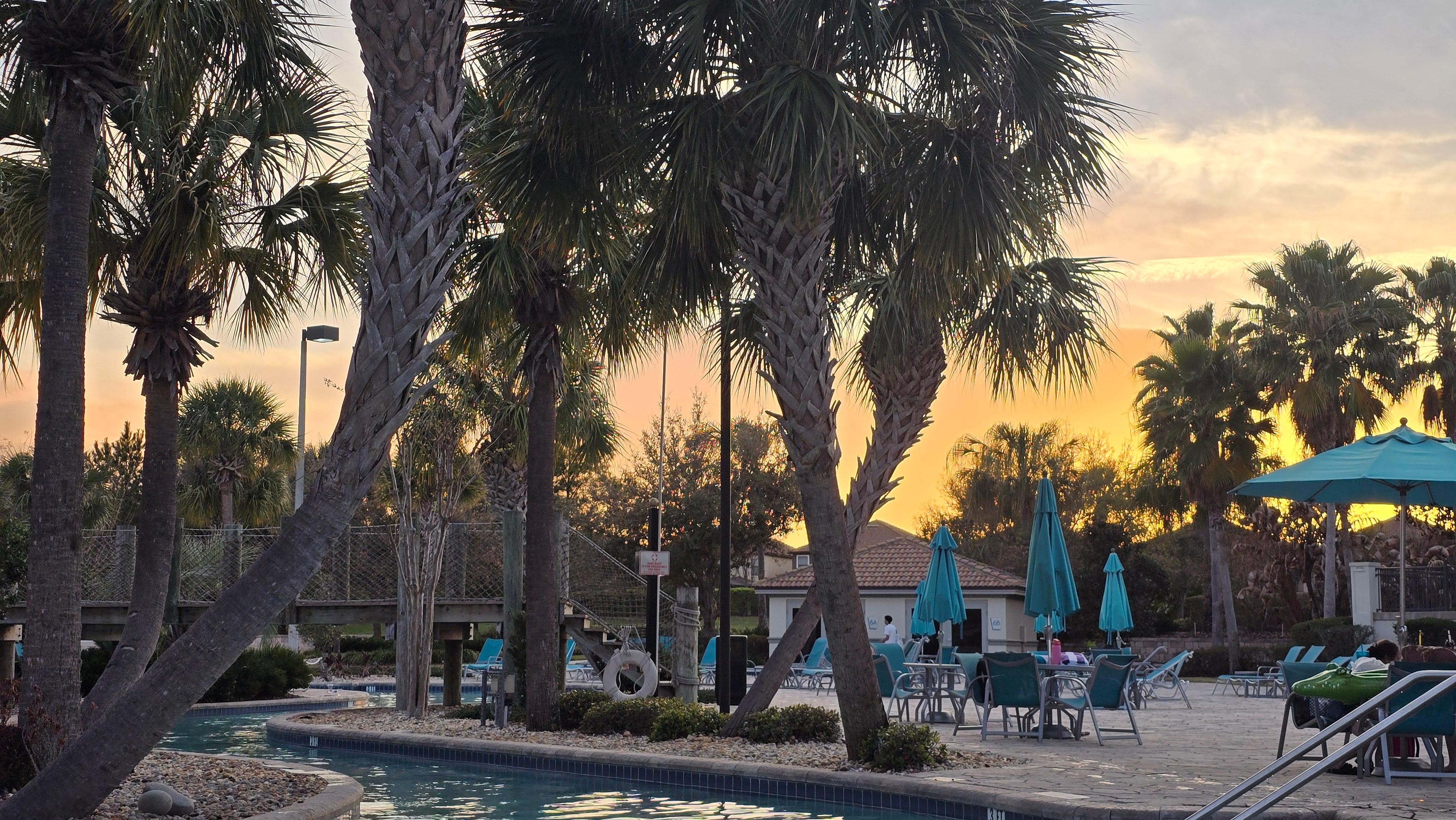 Sunset at the Oasis