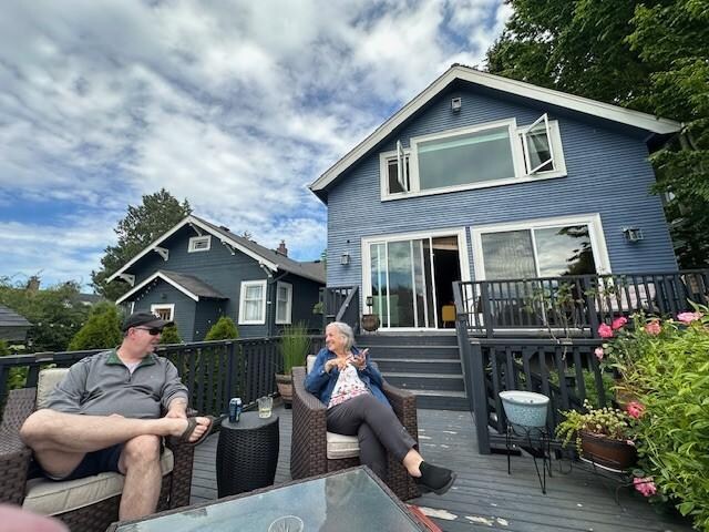 We spent most of our time outside! The weather was terrific while we were there. 
