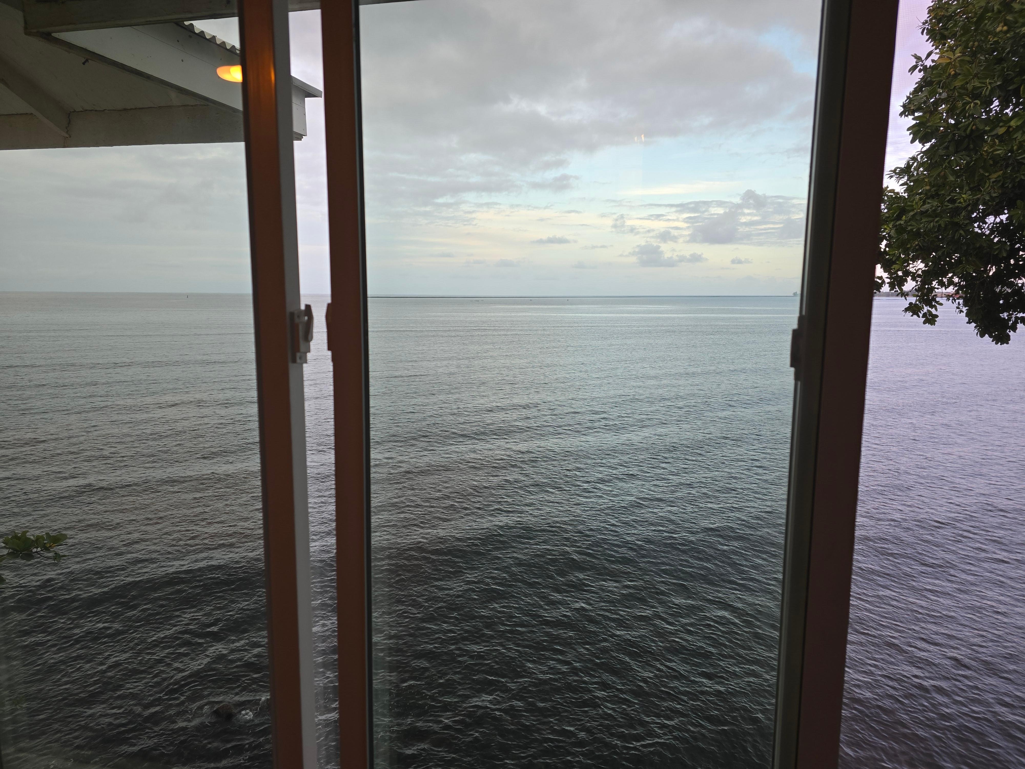 The view from our room 