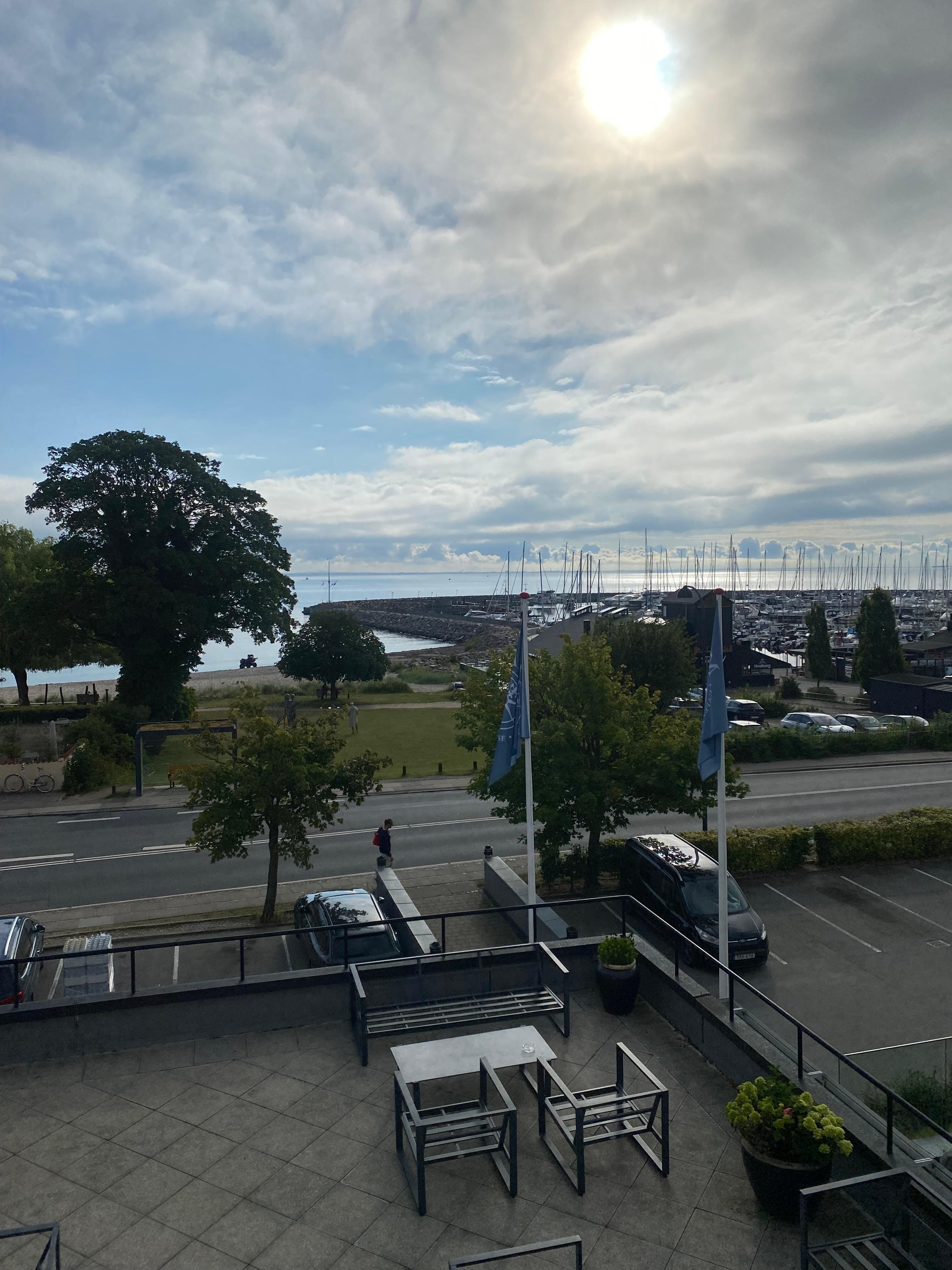 Näkymä kattoterassilta
