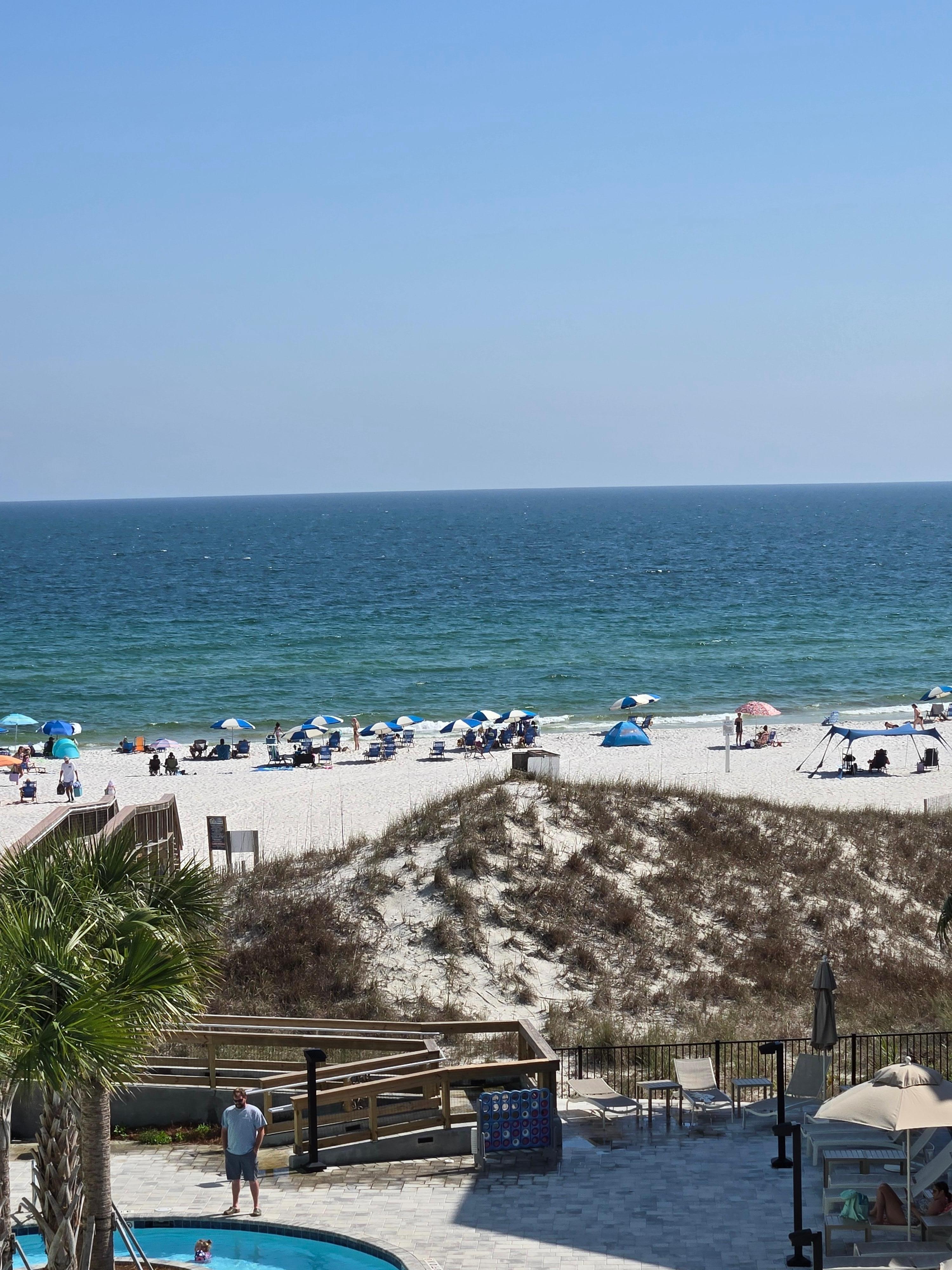 Our view from the room. 