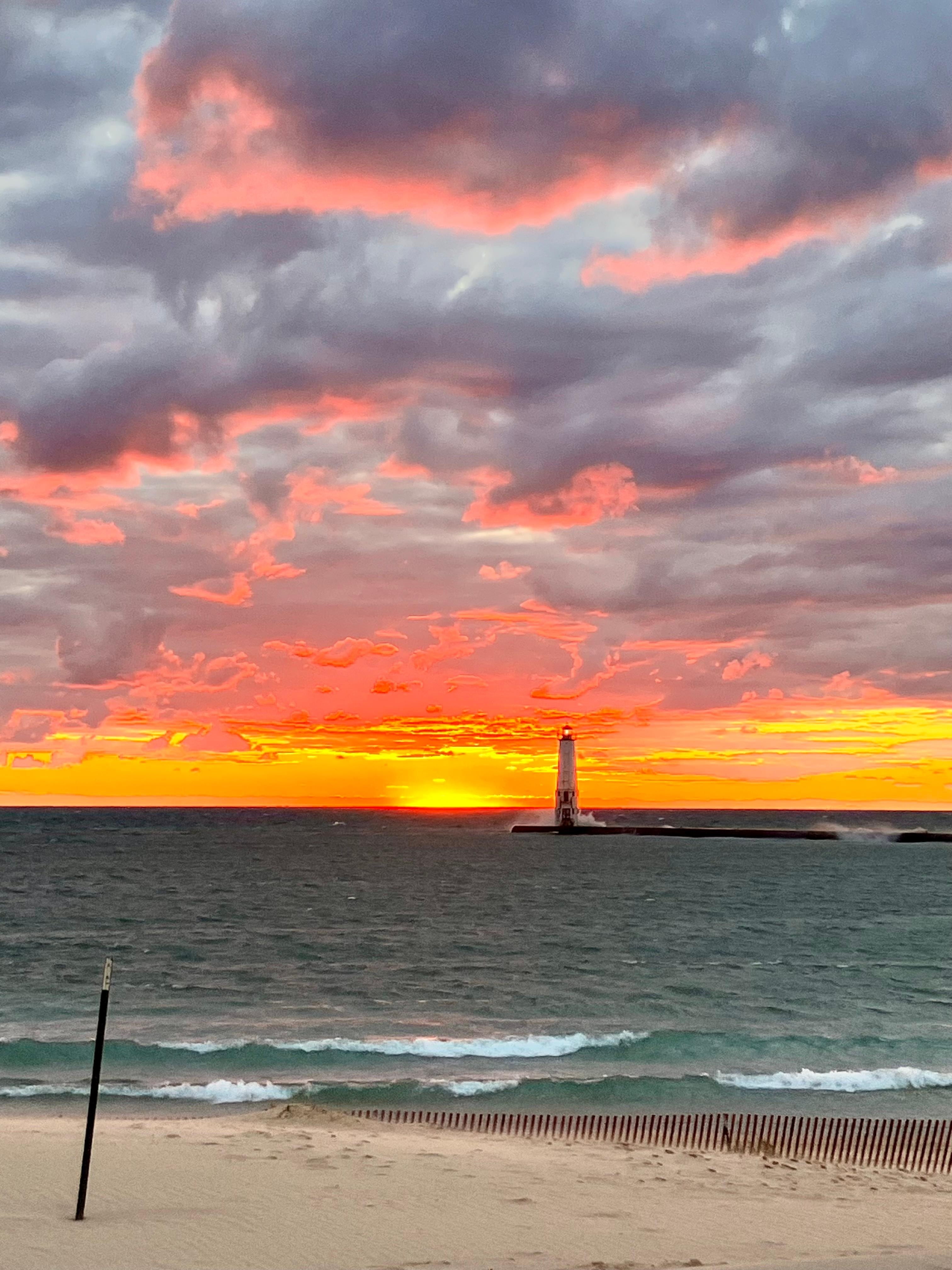 Caught an amazing sunset