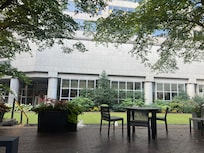 Sitting area by the lobby