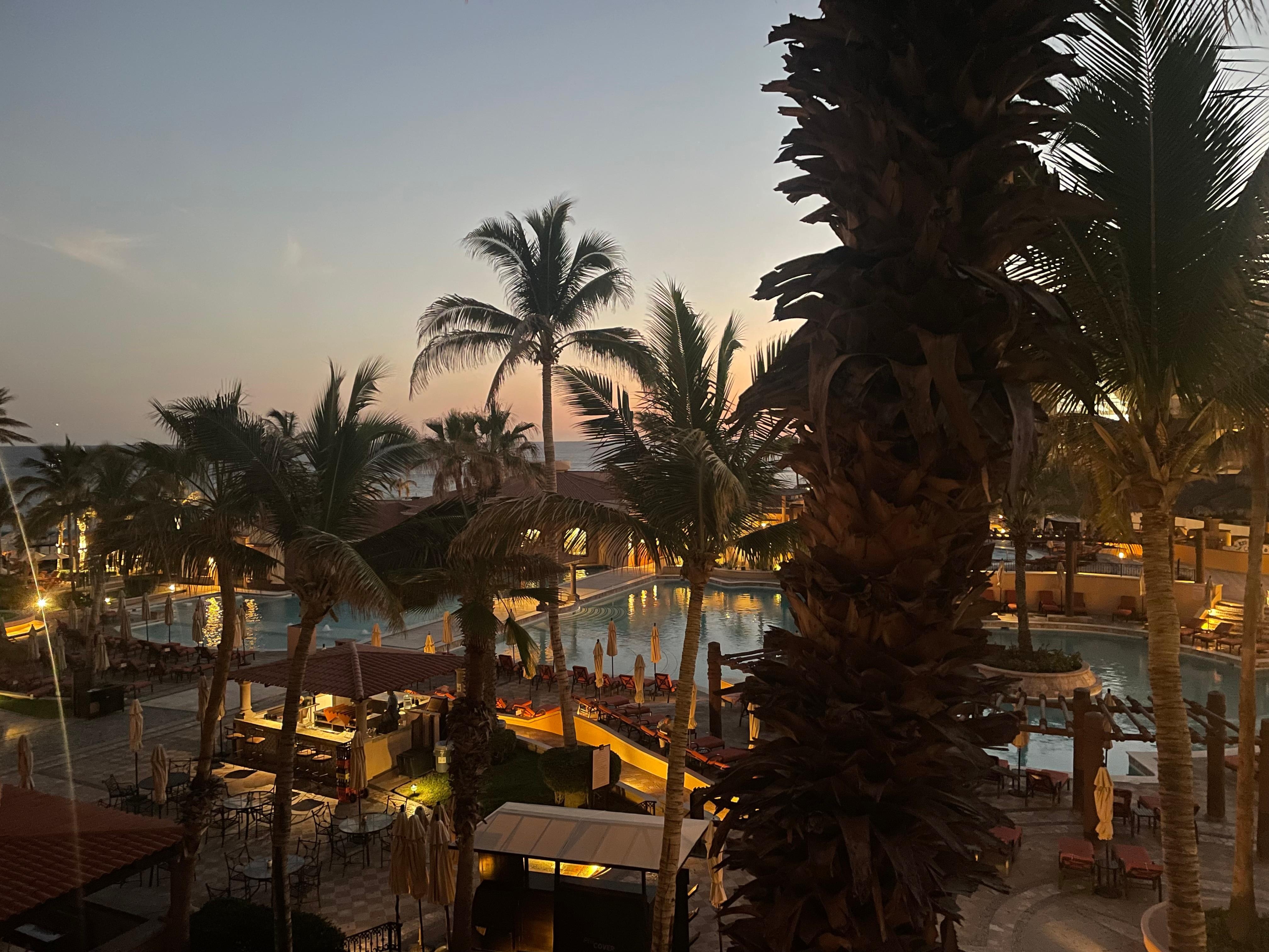 Off our balcony from our room 