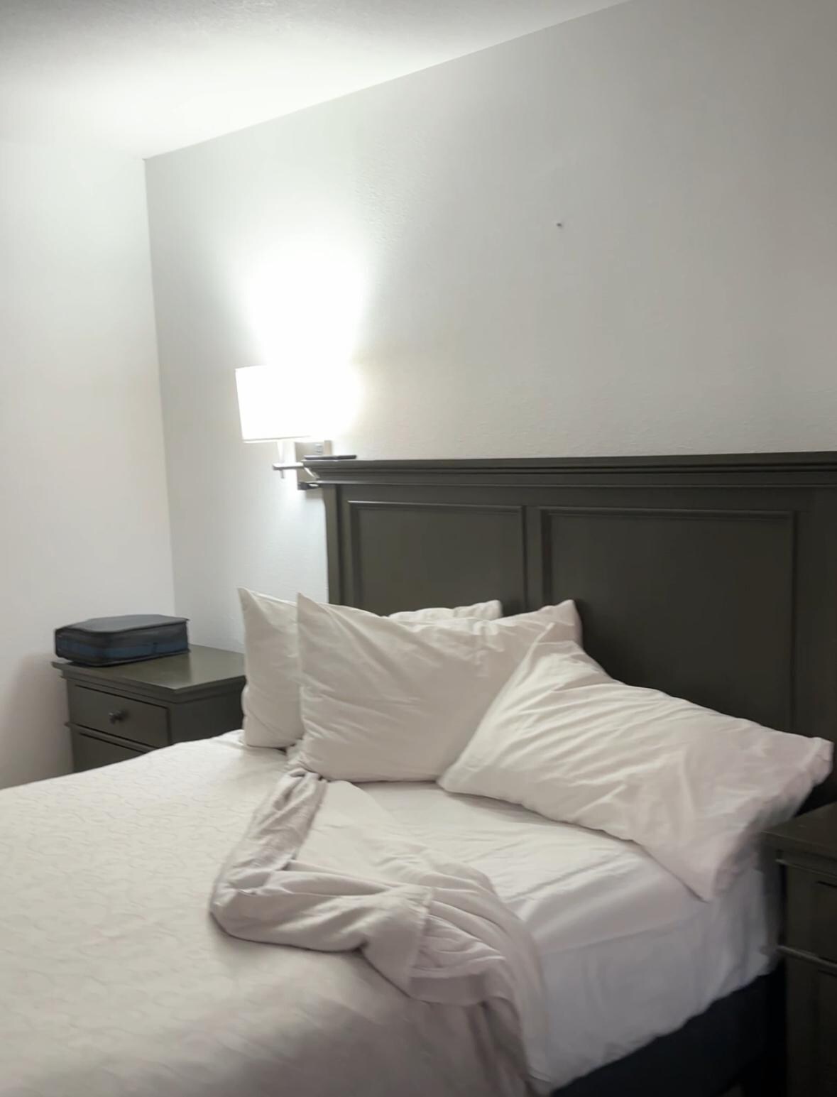 Upgraded bedroom area.