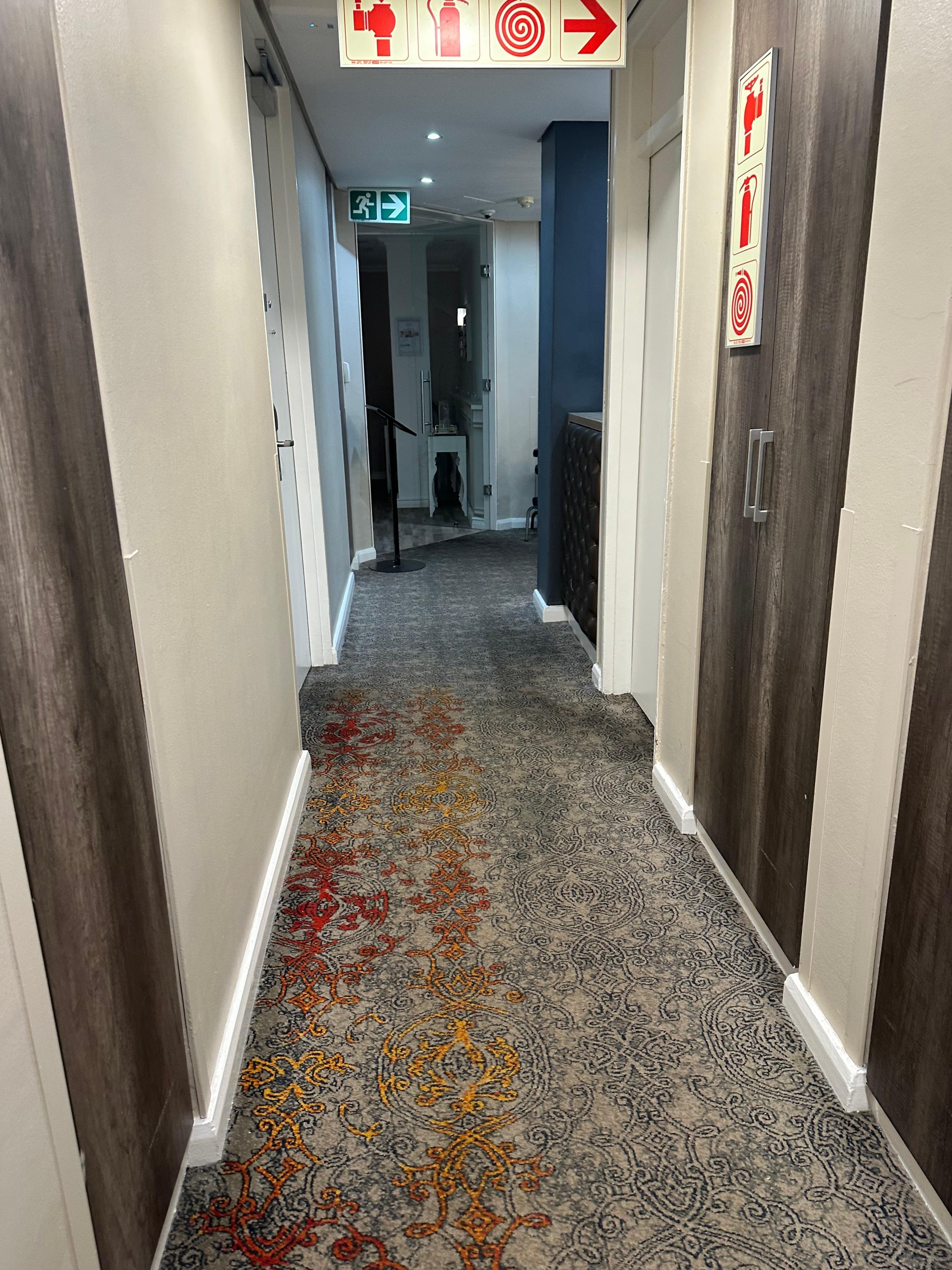 Corredor dos quartos 