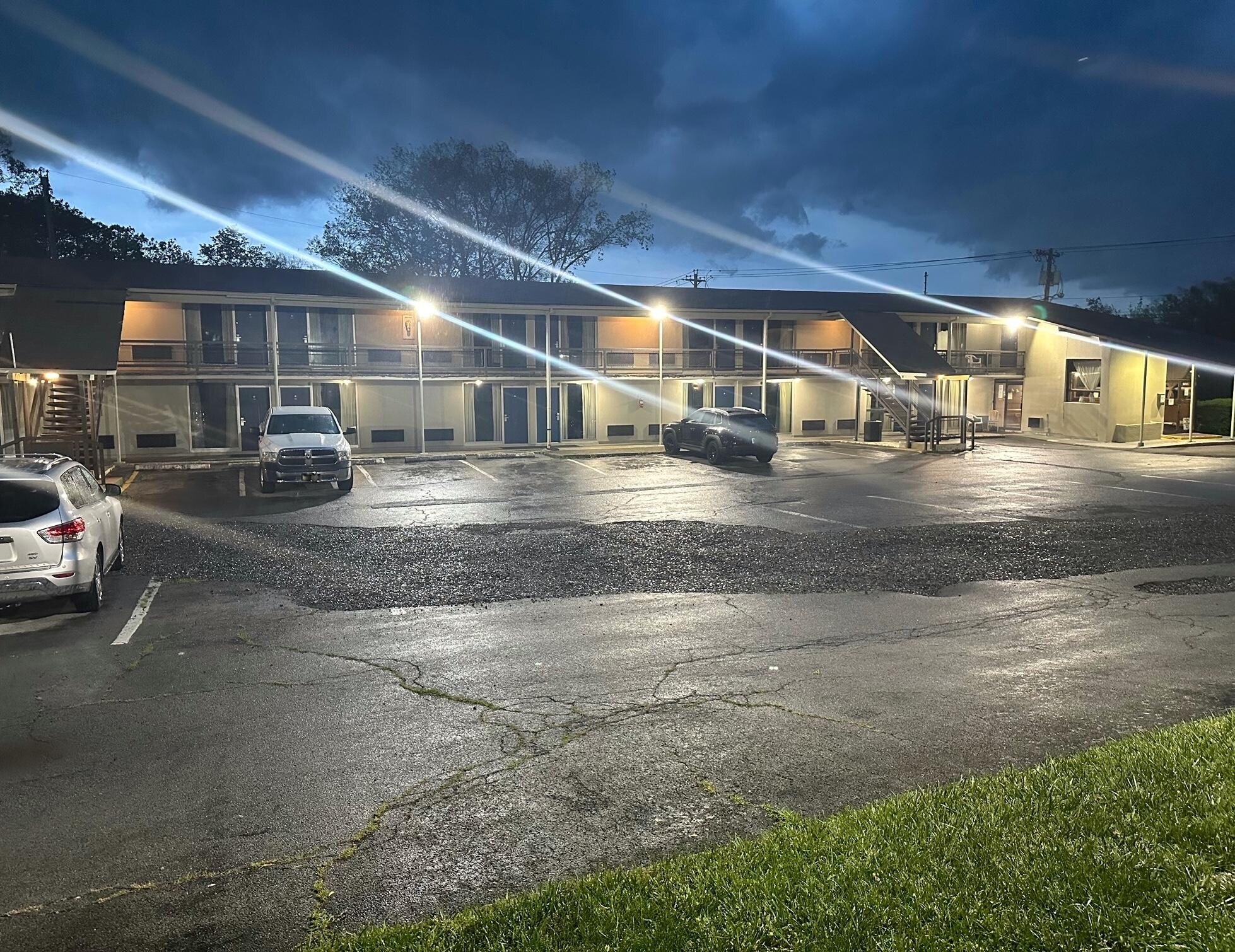 Evening storm coming.