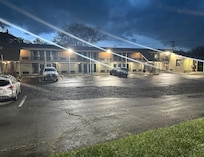 Evening storm coming.