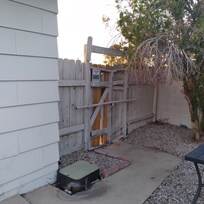 This is what the yard really looks like.