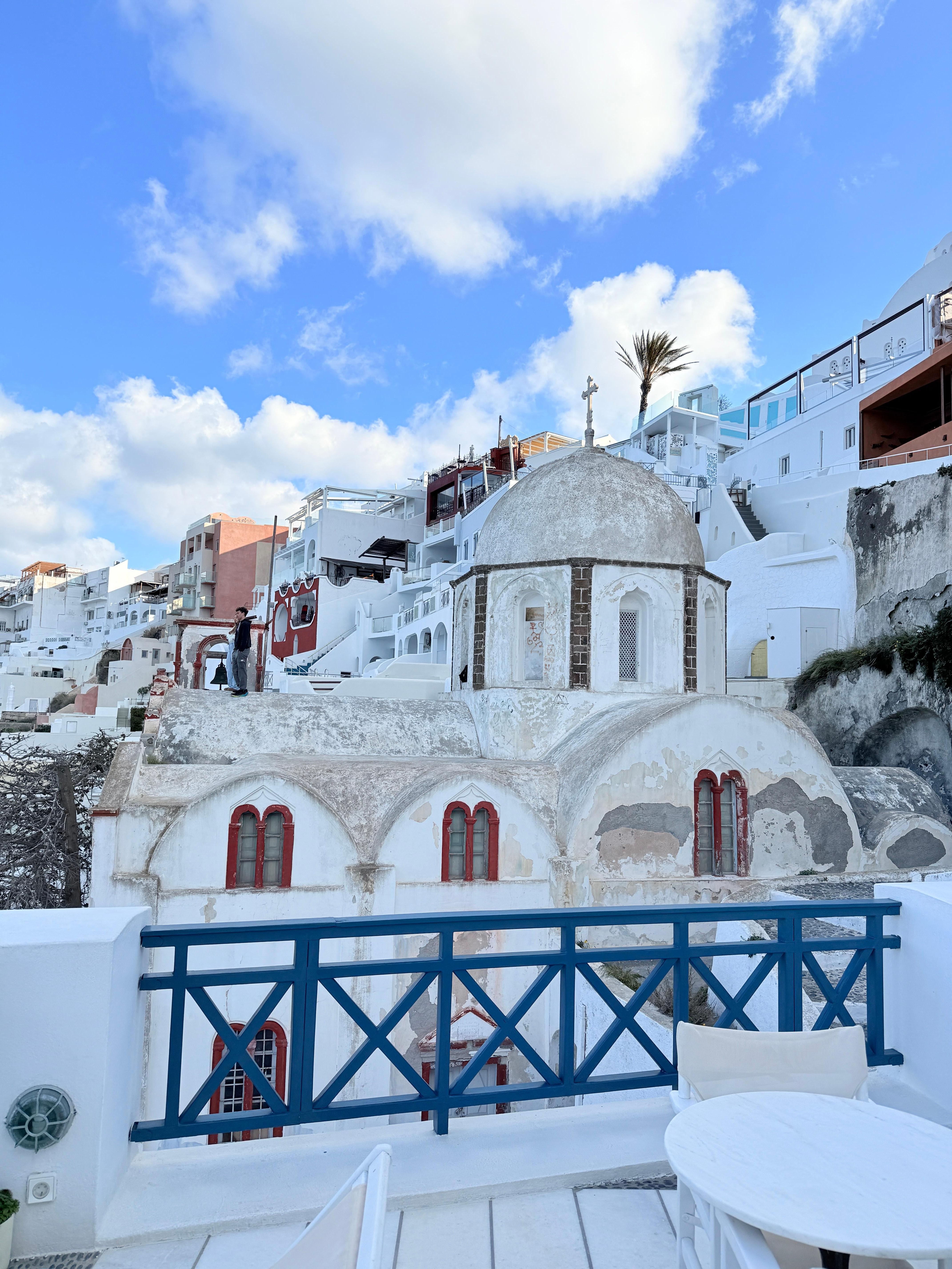 Church next to the hotel