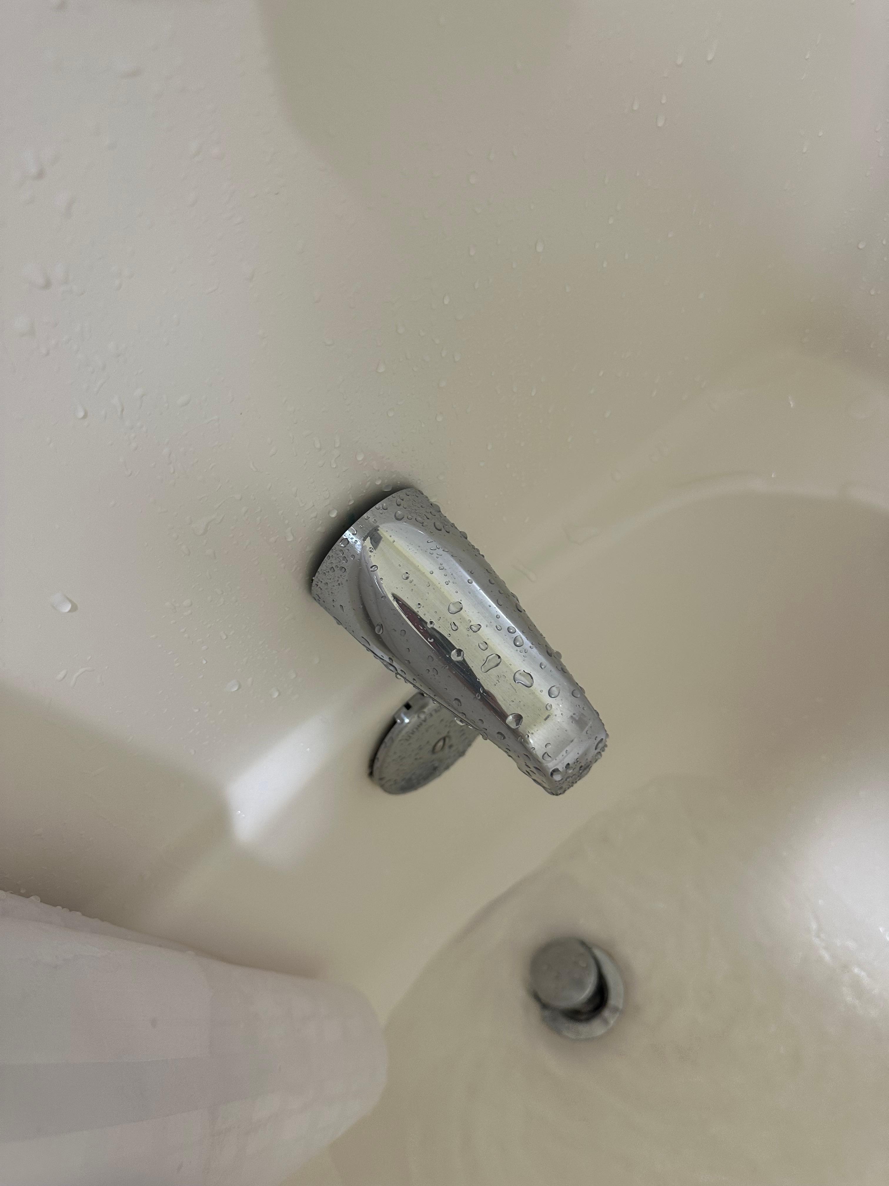 Tub faucet looks like it’s about to fall off…