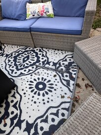 Ripped rug