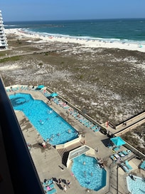 View from 9th floor balcony