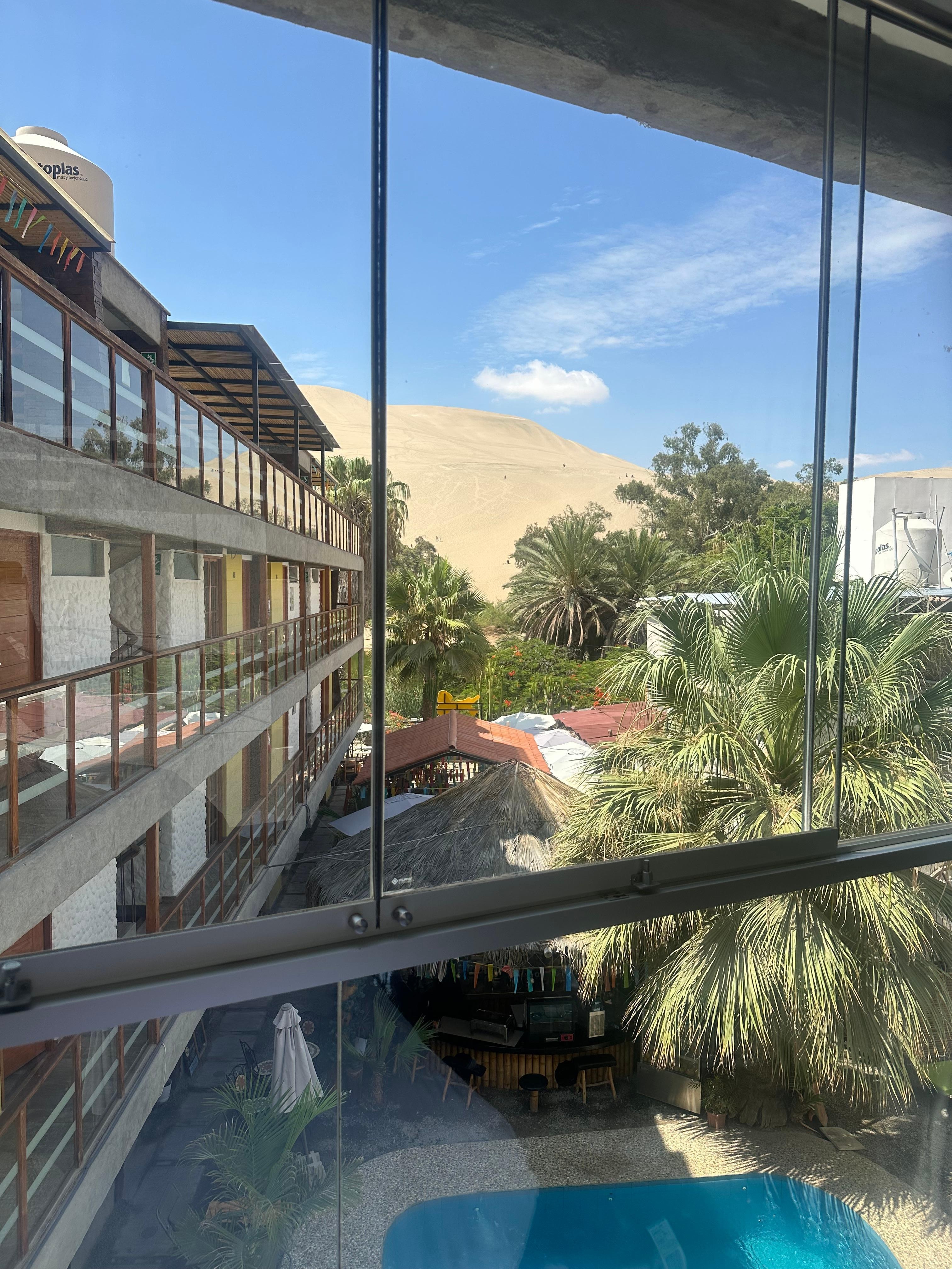 Our view from the room