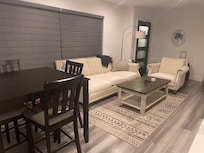 Available seating and high top chairs.