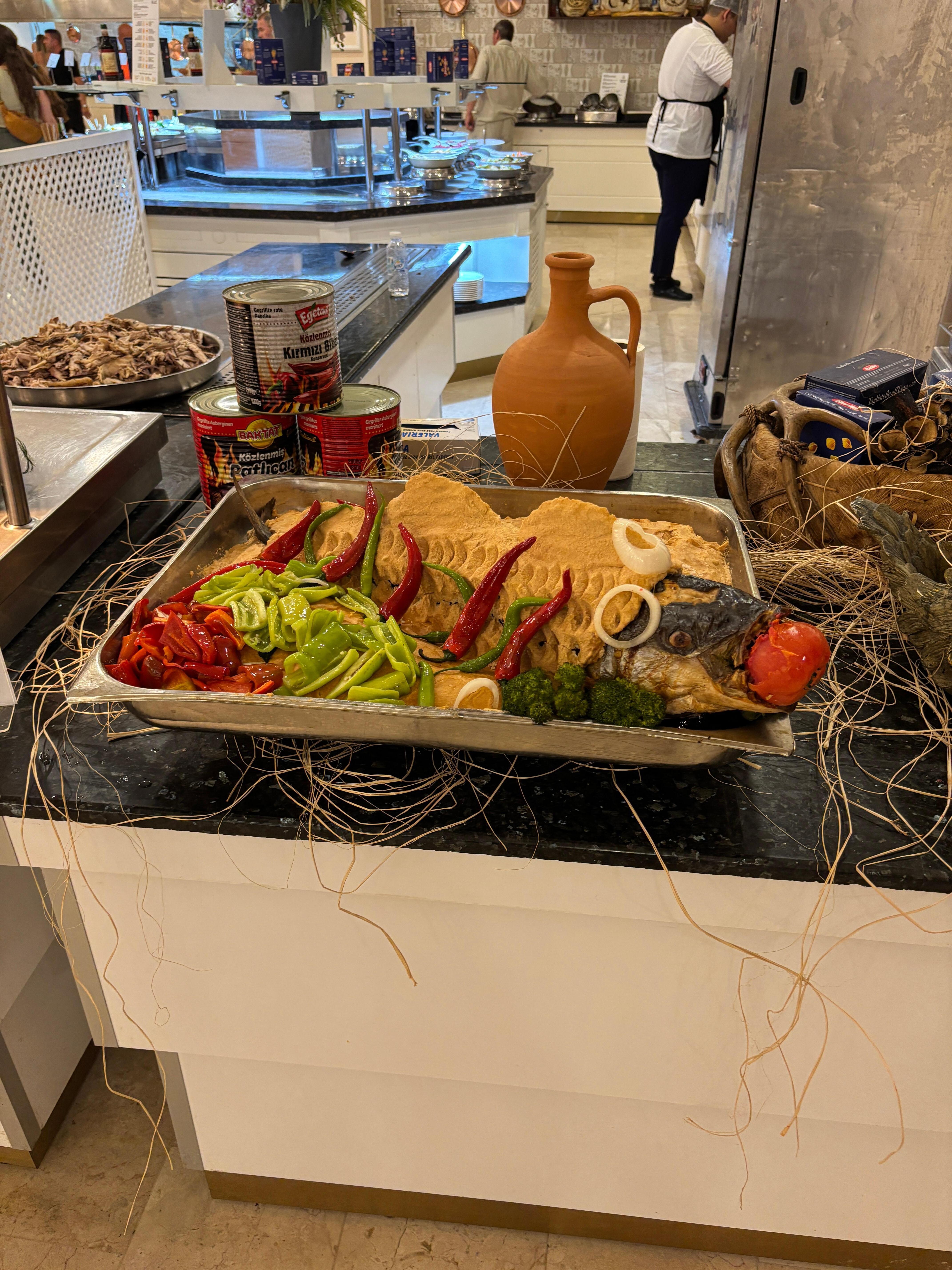 All inclusive breakfasts, lunch and dinner.