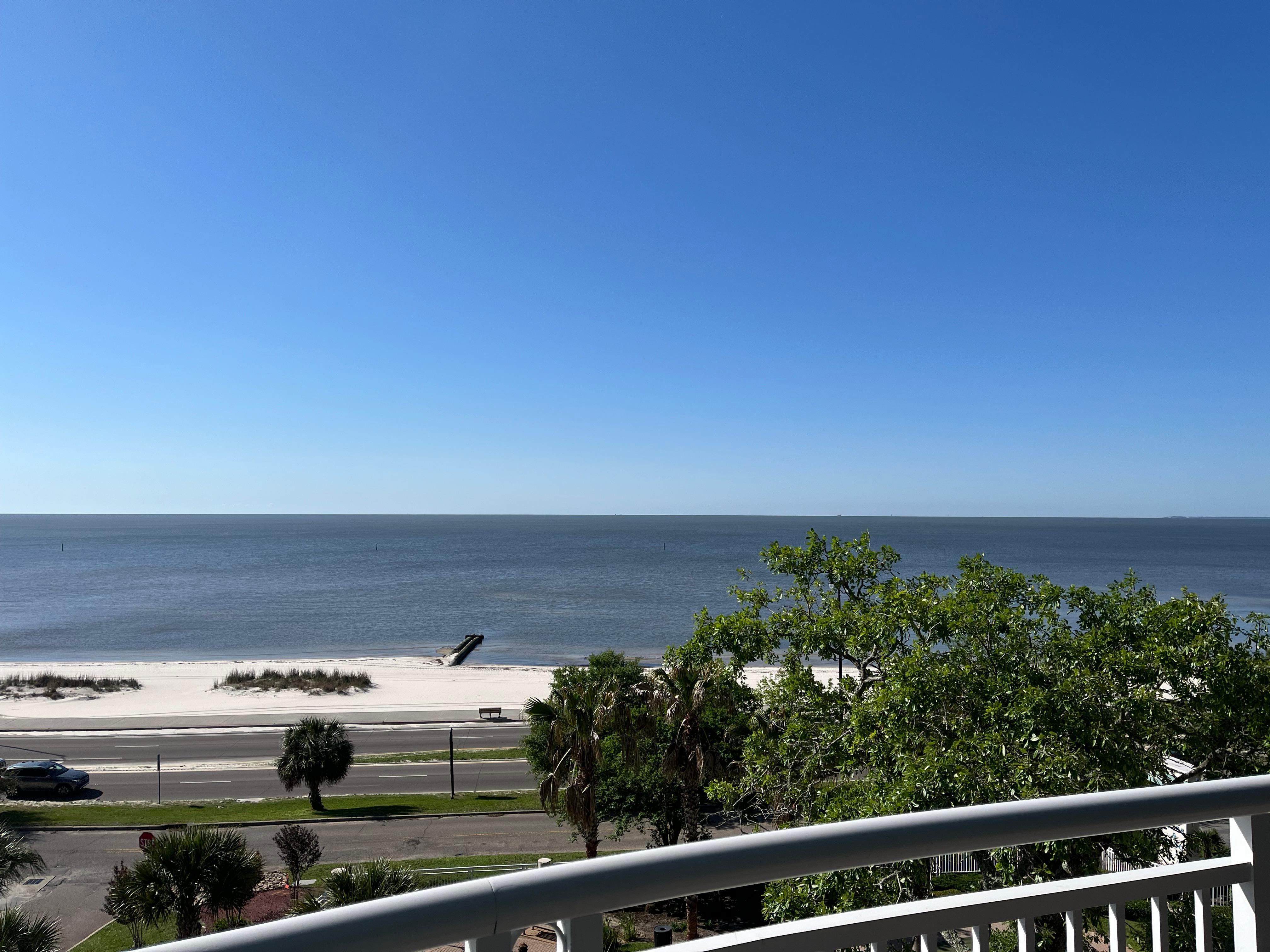 View of the ocean.