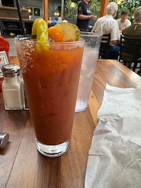 Bloody Mary at the restaurant