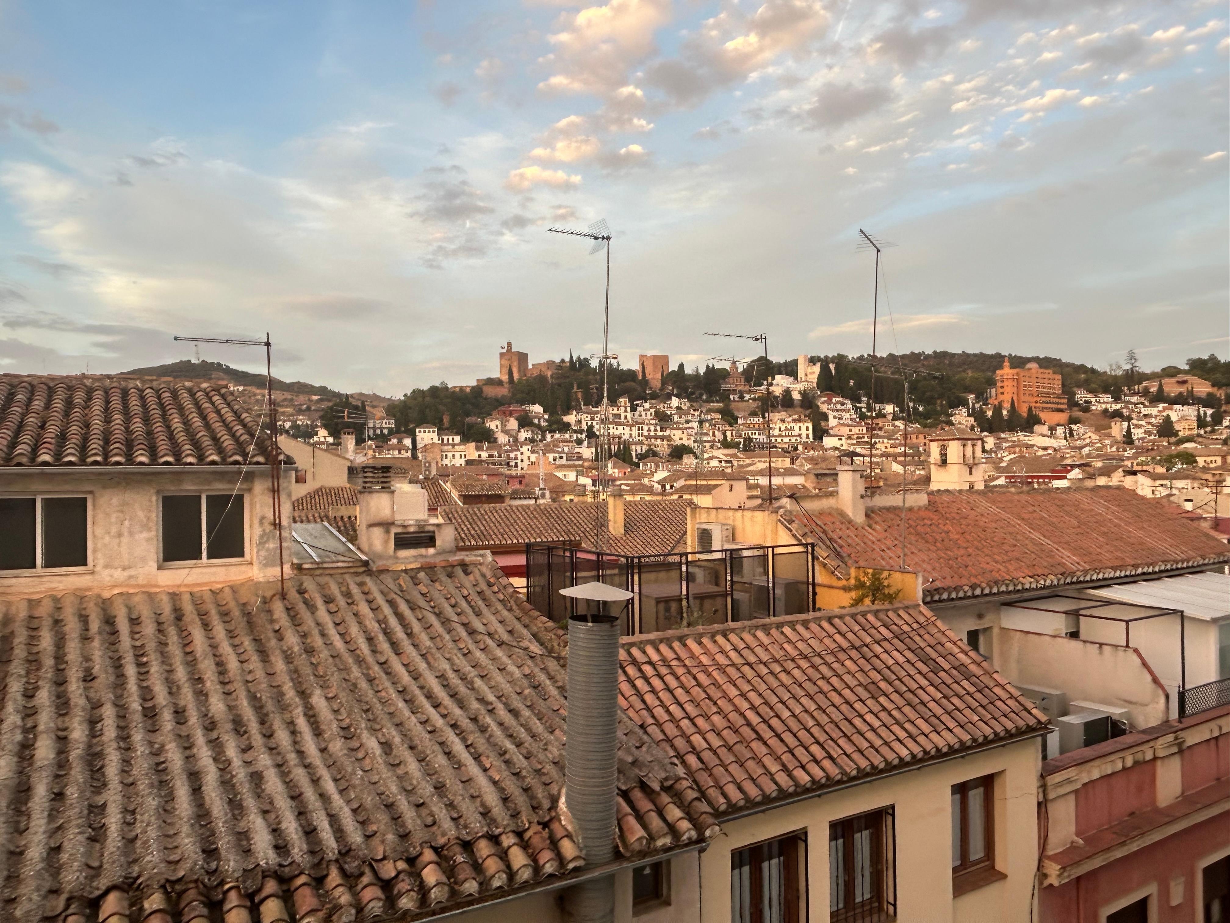 View from our private terrace. 