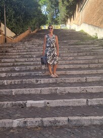 Stairs to the main street