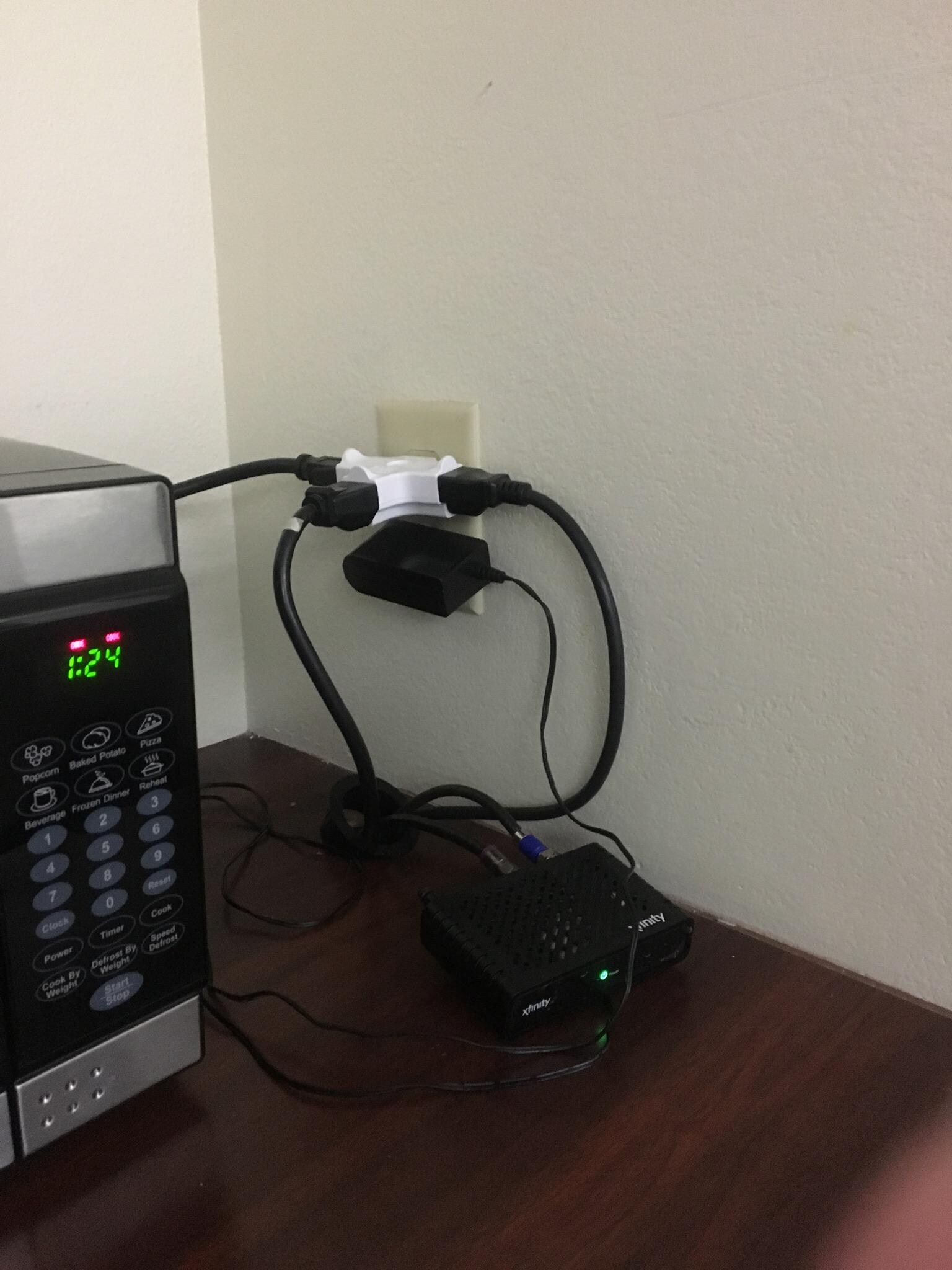 Um, needs more outlets!!