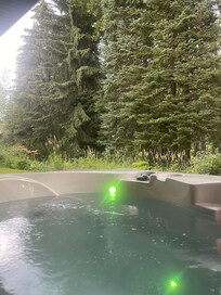 Hot tub was amazing