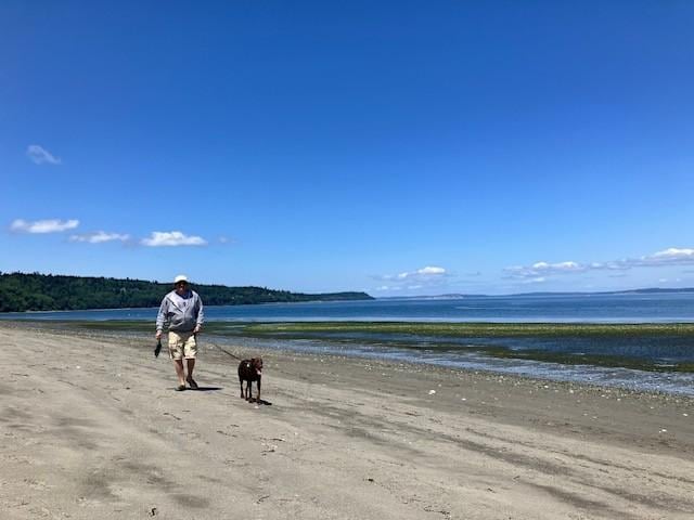 beach walk
