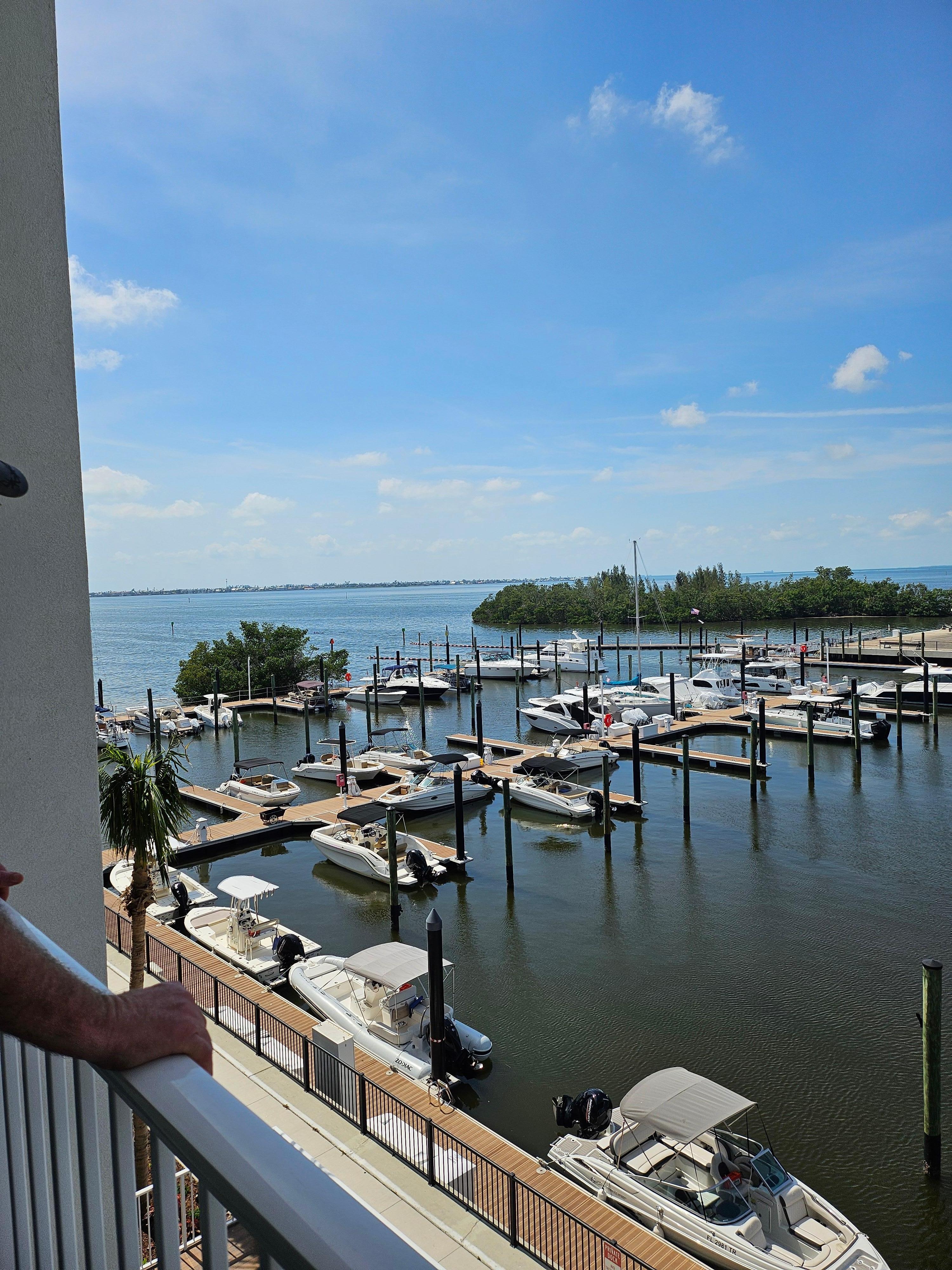 View from the balcony 