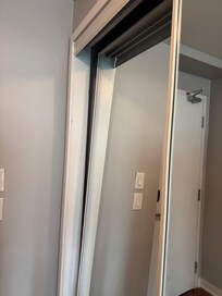 Broken closet door
