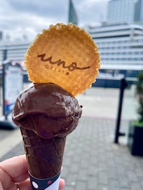 Gelato on the waterfront