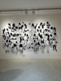 Sculpture in steel by my son, Frank Plant, who has lived in Barcelona for over 25 years