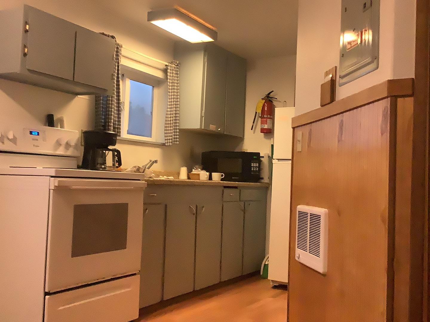 Our little kitchen.