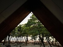 The view at dusk from our room (Las Olas)