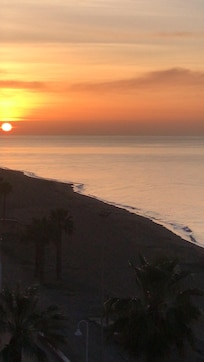 Sunrise from our balcony