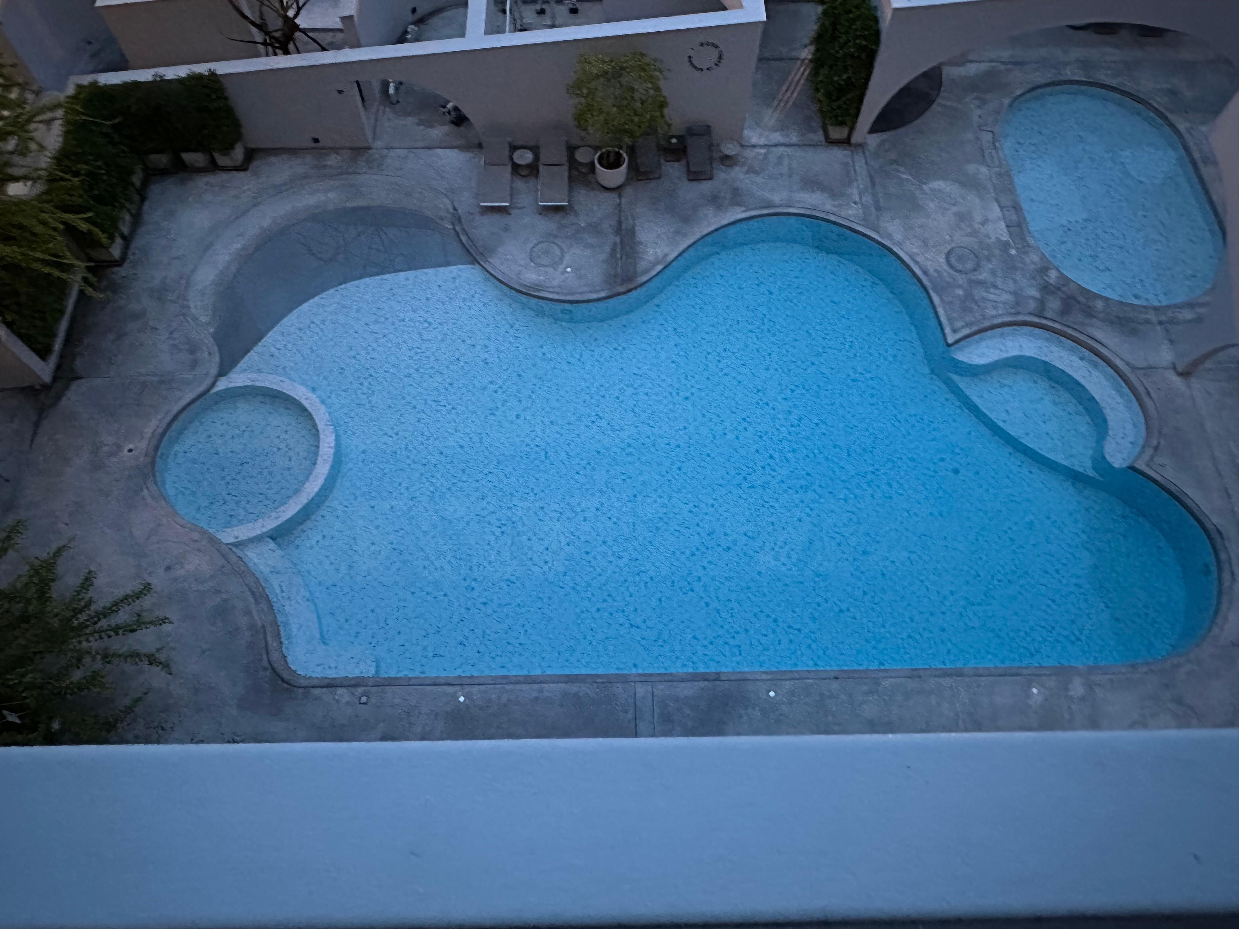 Artistic pool