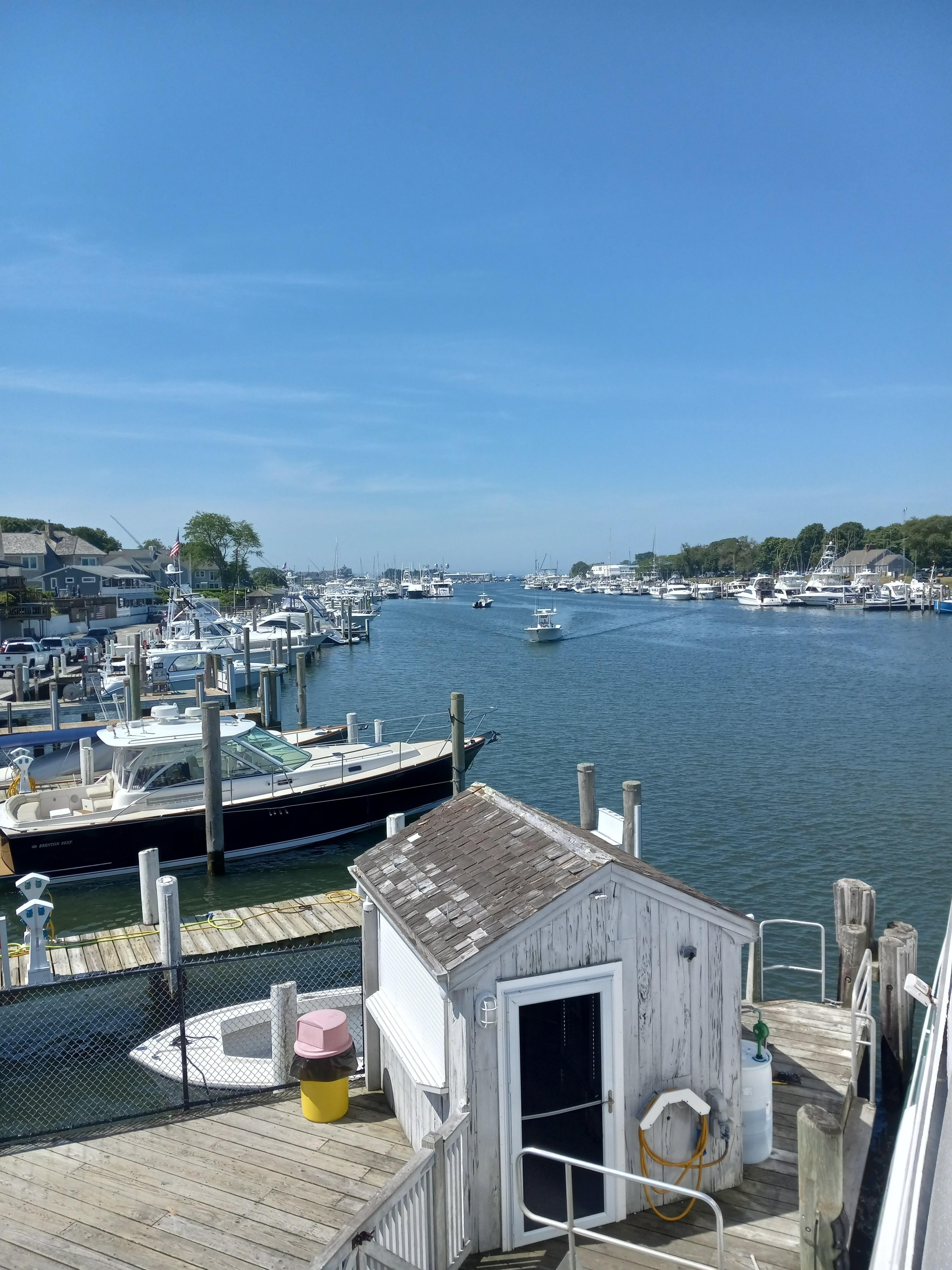 Ferry heading out to Martha's Vineyard